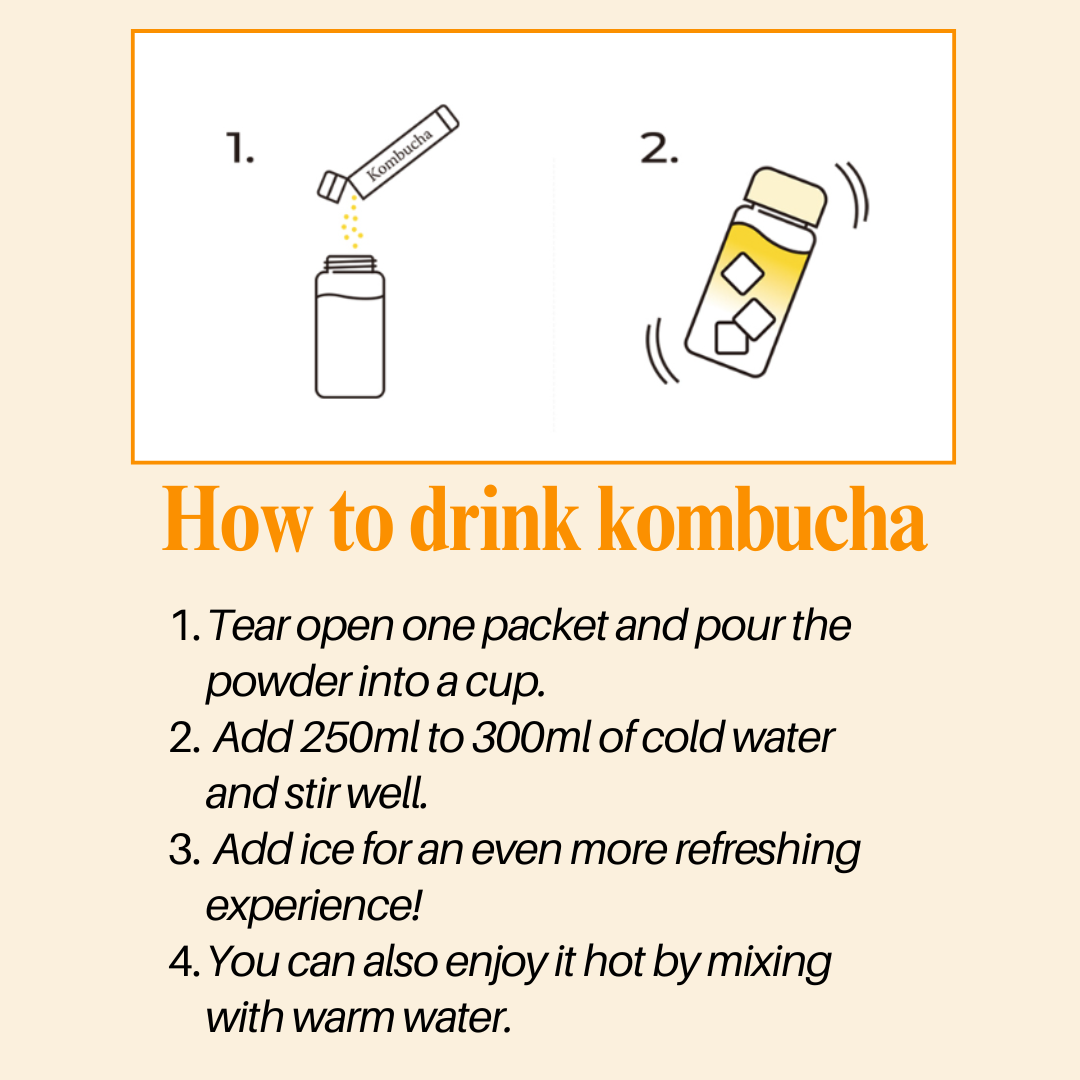 Daily Glow Kombucha – 17 Probiotics with Flower Blend